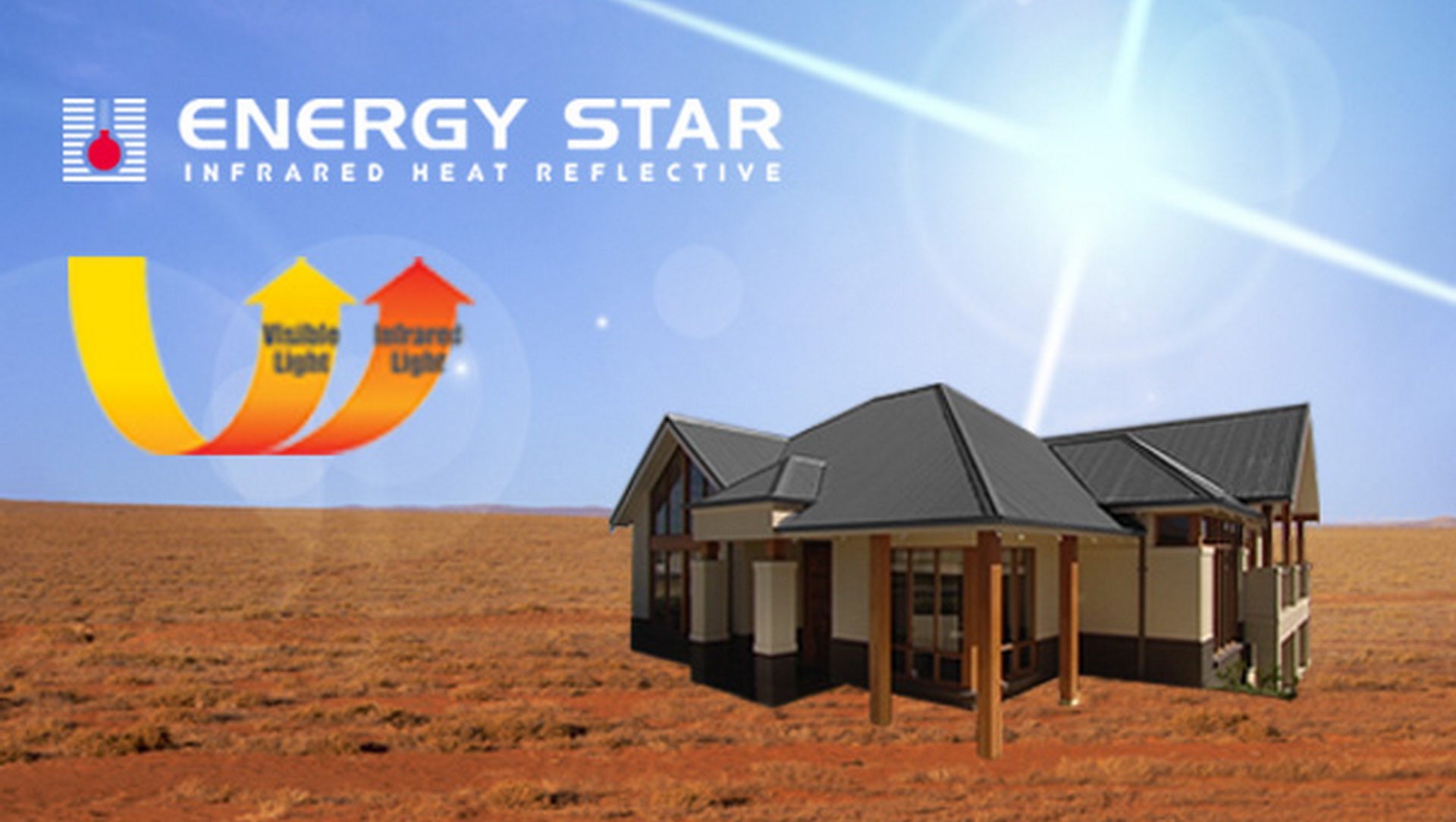 Heat Reflective Roof Paint - Energy Star Cool Roof Restoration Colours