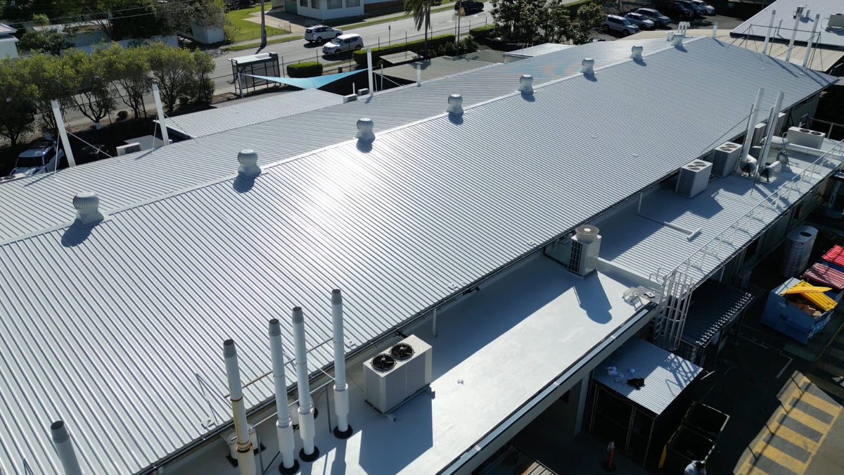 Industrial roof coatings with Energy Star Heat Reflective Paint ...