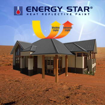 Heat Reflective Roof Paint - Energy Star Cool Roof Restoration Colours